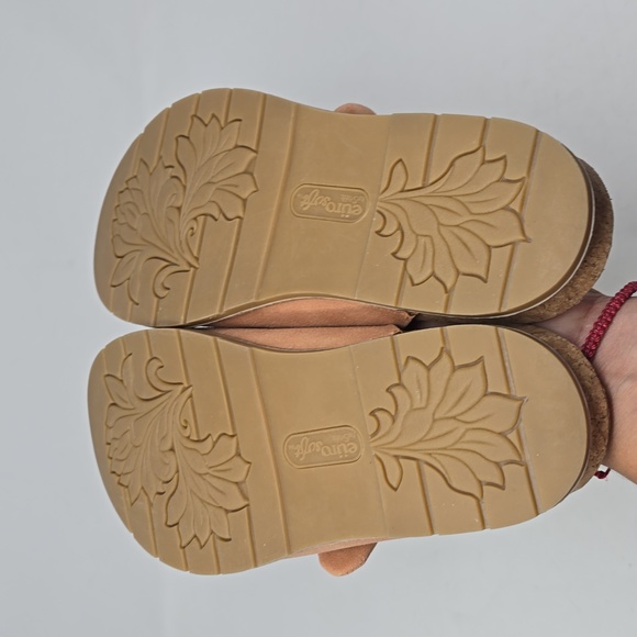 Eurosoft Women's Golden Light Pink Slide Sandals Size 8.5 - Picture 5 of 7
